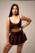 Conjunto deportivo Atenas café