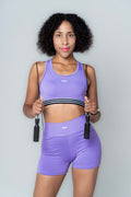 Conjunto short + top Lila