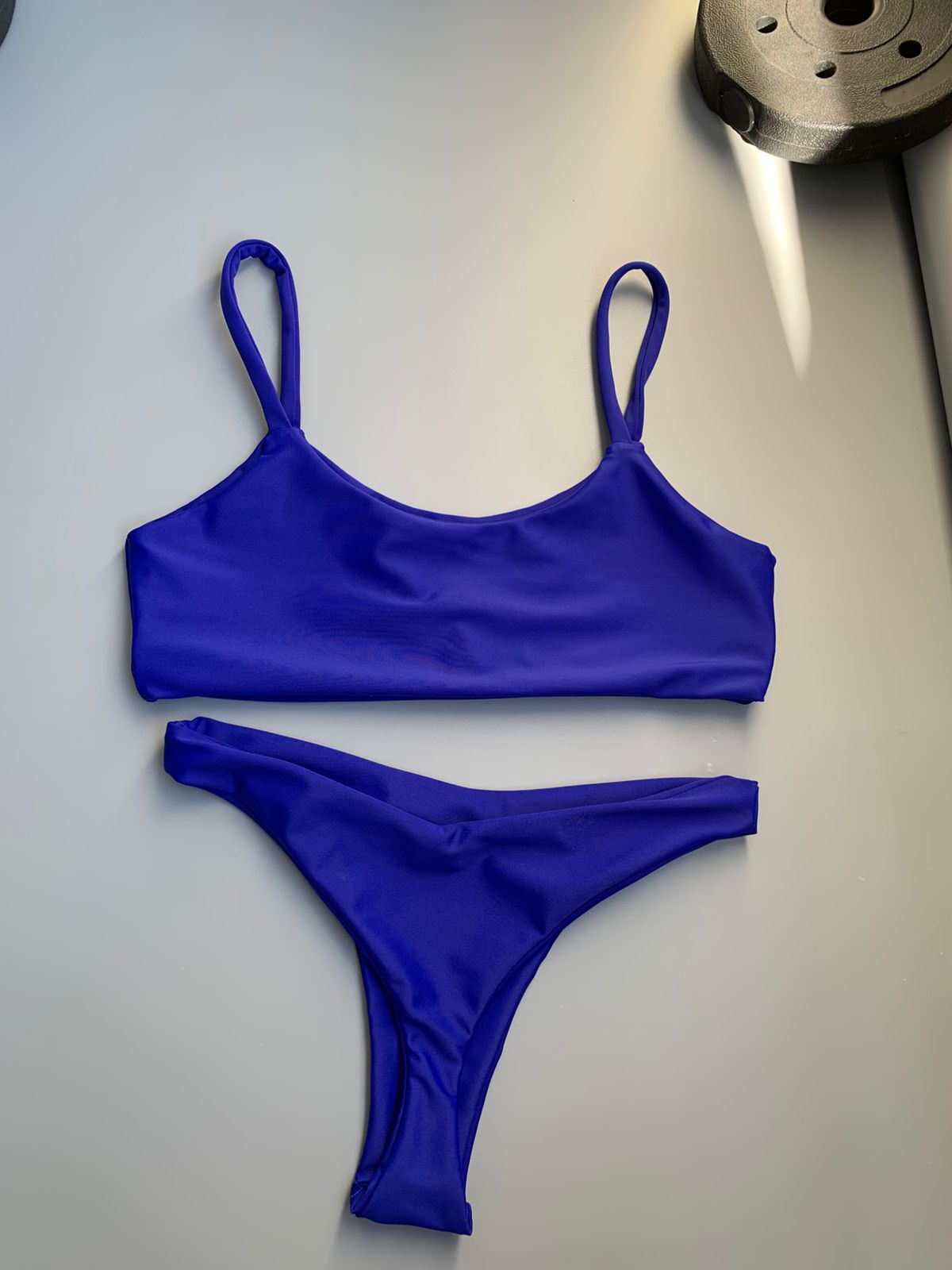 Bikini top + bottom colaless